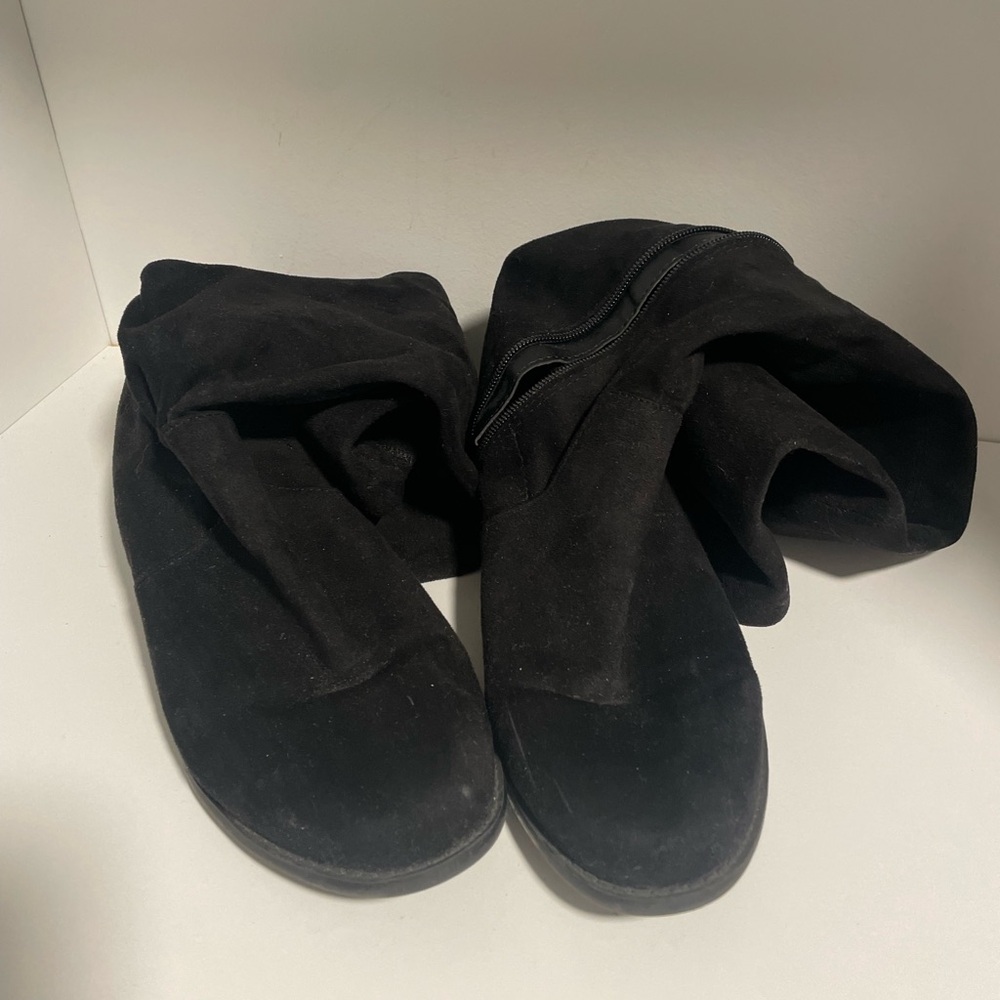 Black Suede Ankle Boots